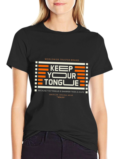 Keep Your Tongue Graphic Tee