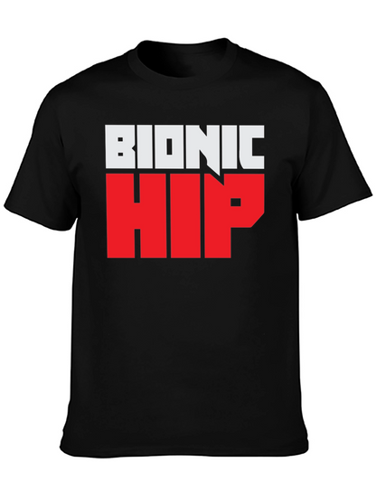 Bionic Hip Graphic Tee - Funny Novelty T-Shirt