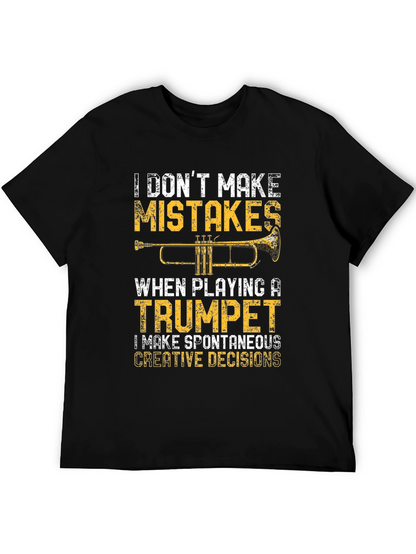 Trumpet Player T-Shirt: Spontaneous Creative Decisions