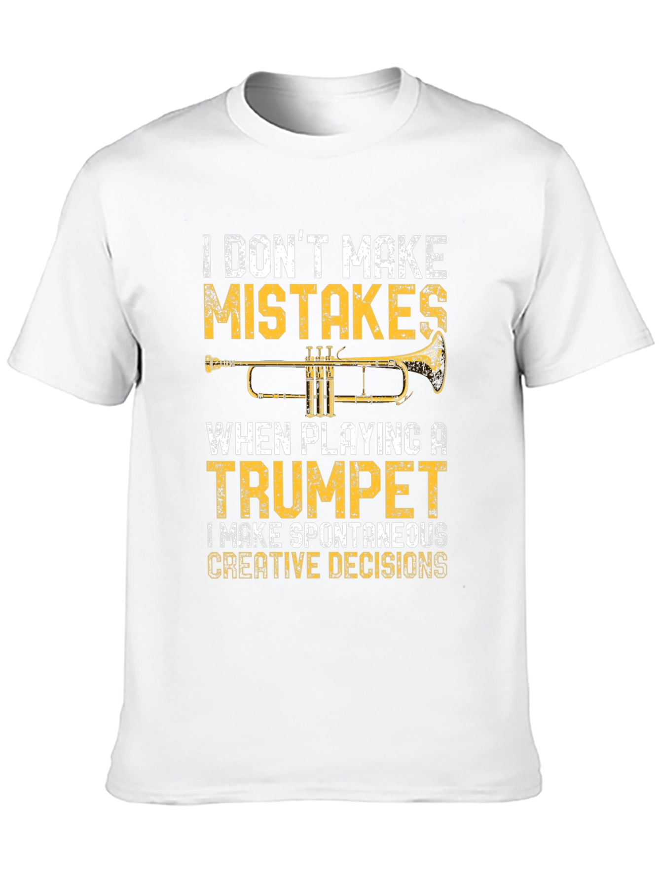 Trumpet Player T-Shirt: Spontaneous Creative Decisions