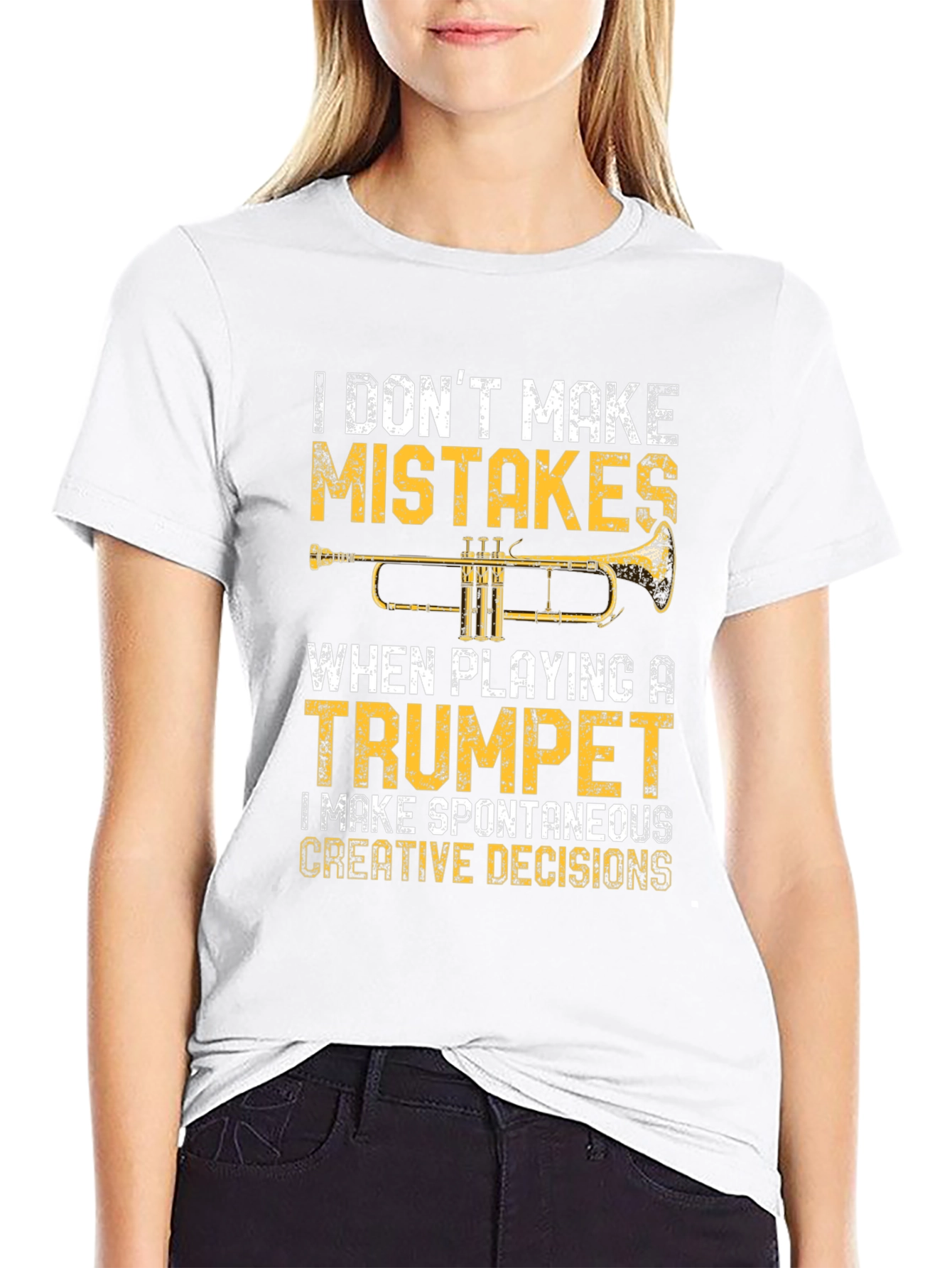Trumpet Player T-Shirt: Spontaneous Creative Decisions