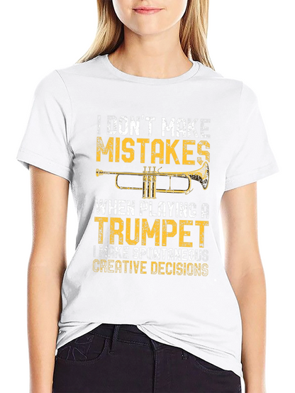 Trumpet Player T-Shirt: Spontaneous Creative Decisions
