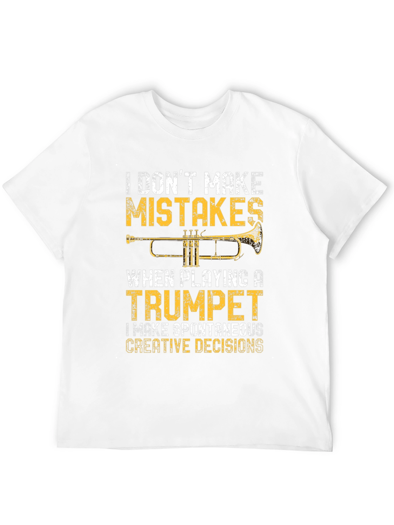 Trumpet Player T-Shirt: Spontaneous Creative Decisions