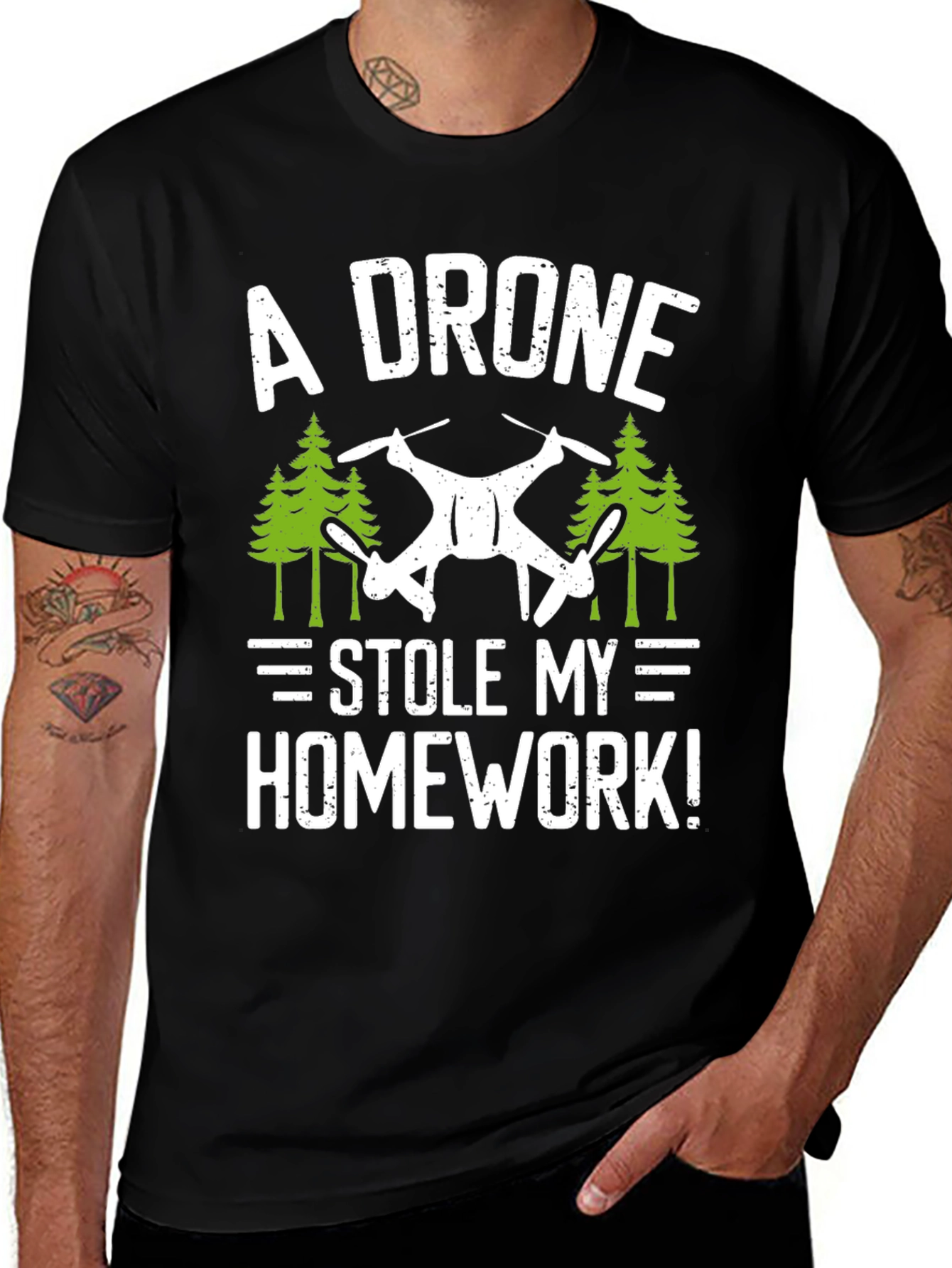 A Drone Stole My Homework! T-Shirt