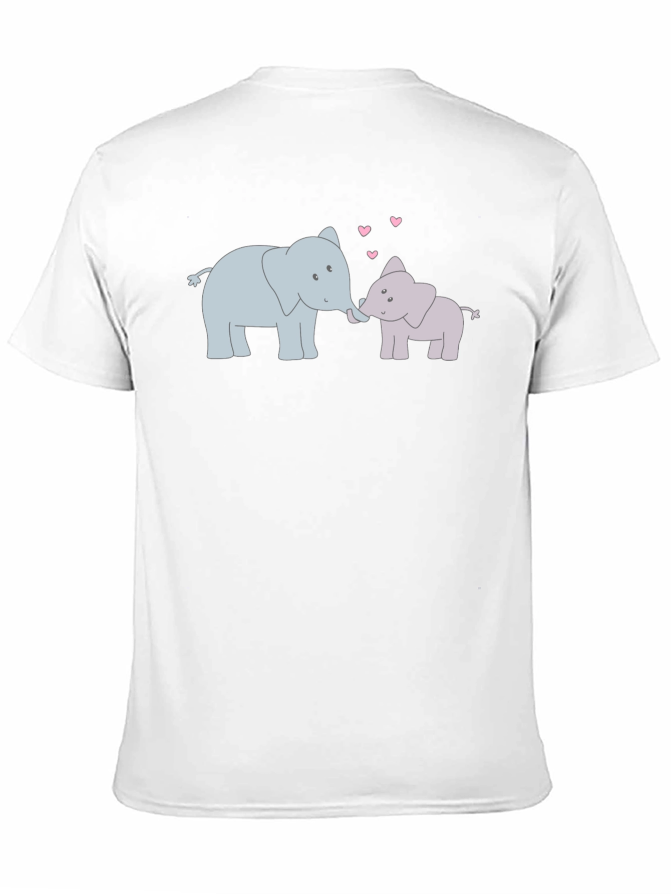 Elephant Love T-Shirt - Cute Cartoon Design