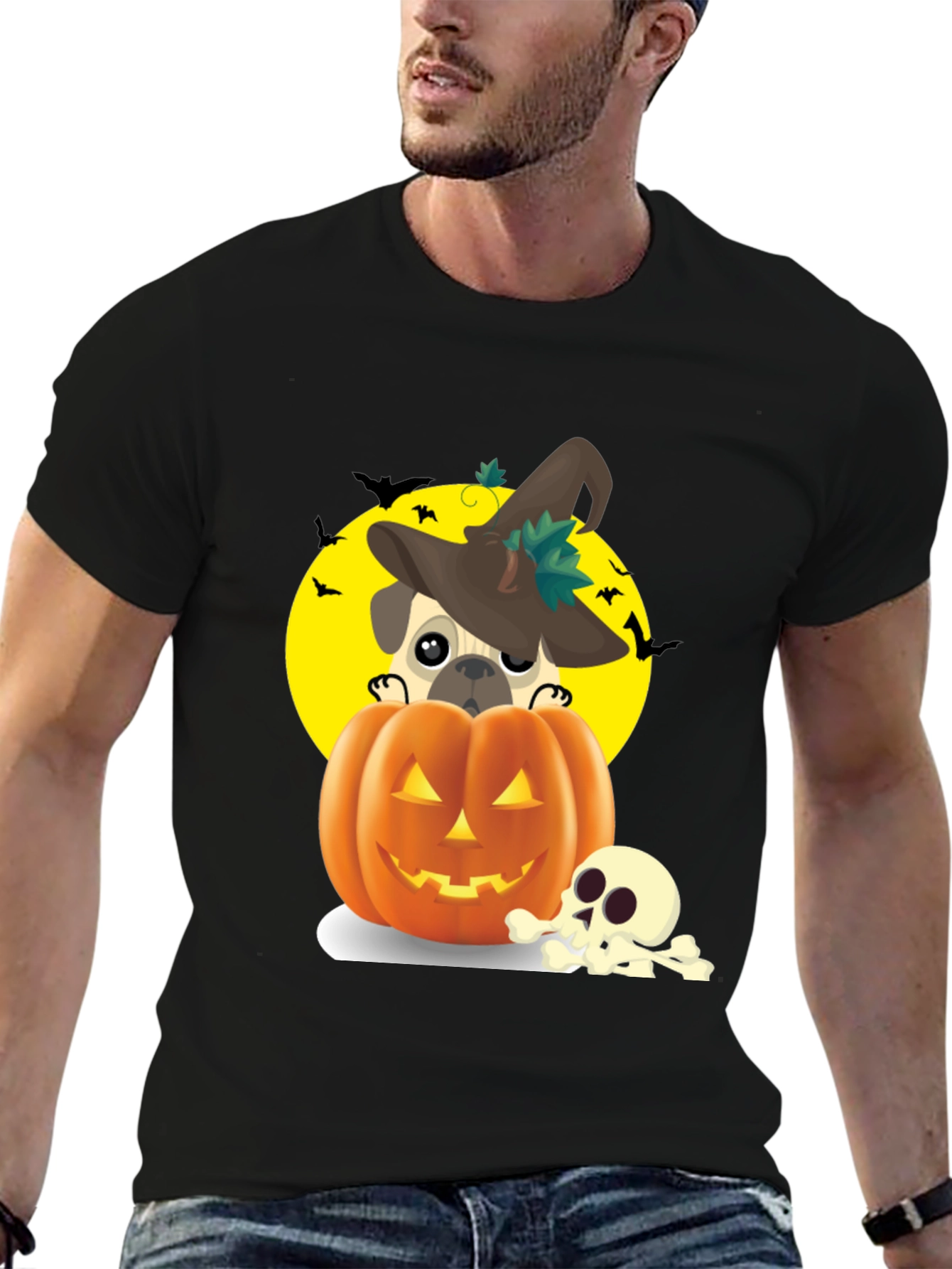 Halloween Pug T-Shirt