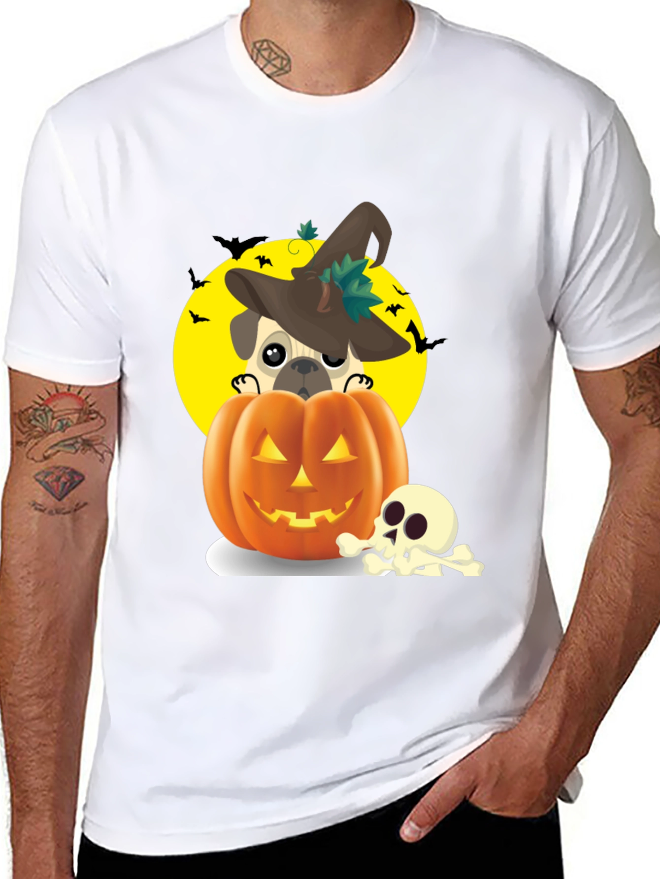 Halloween Pug T-Shirt