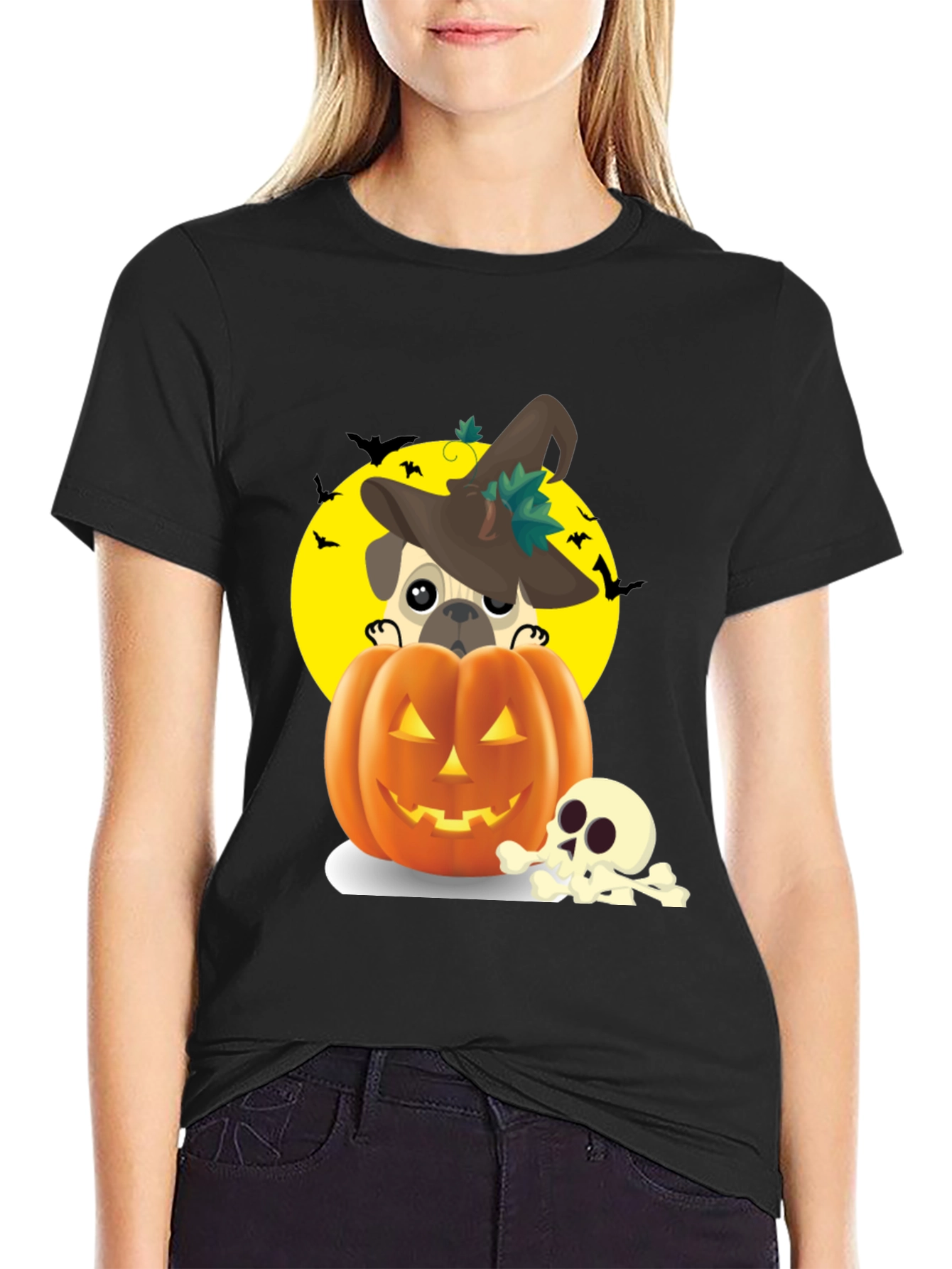 Halloween Pug T-Shirt