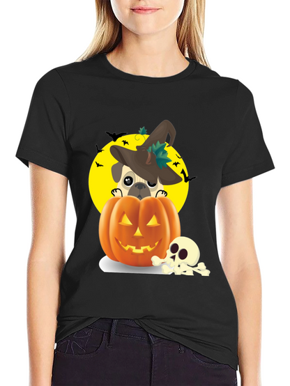 Halloween Pug T-Shirt