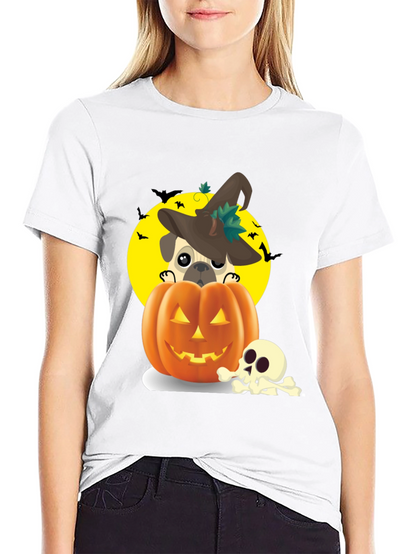 Halloween Pug T-Shirt