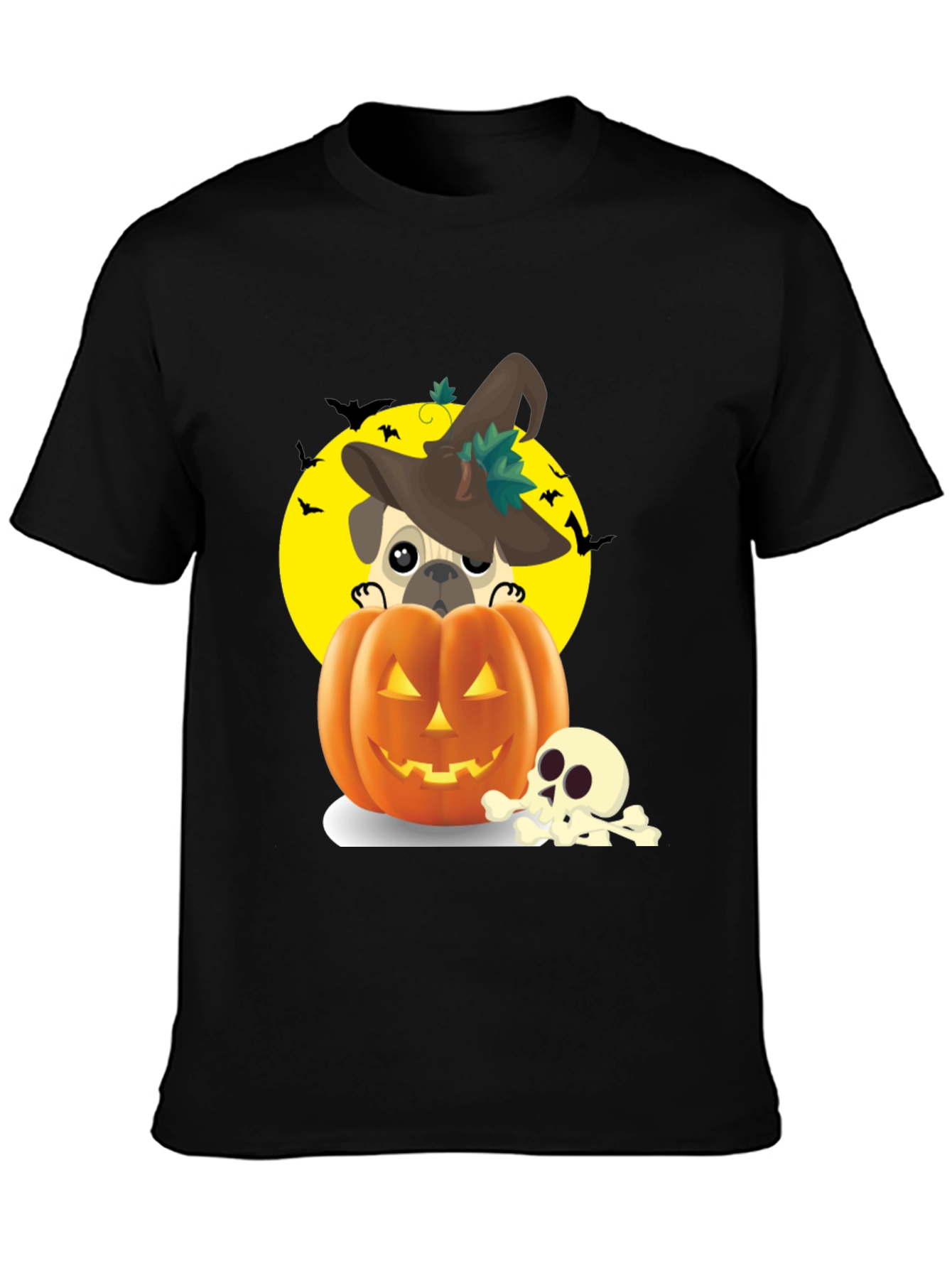 Halloween Pug T-Shirt