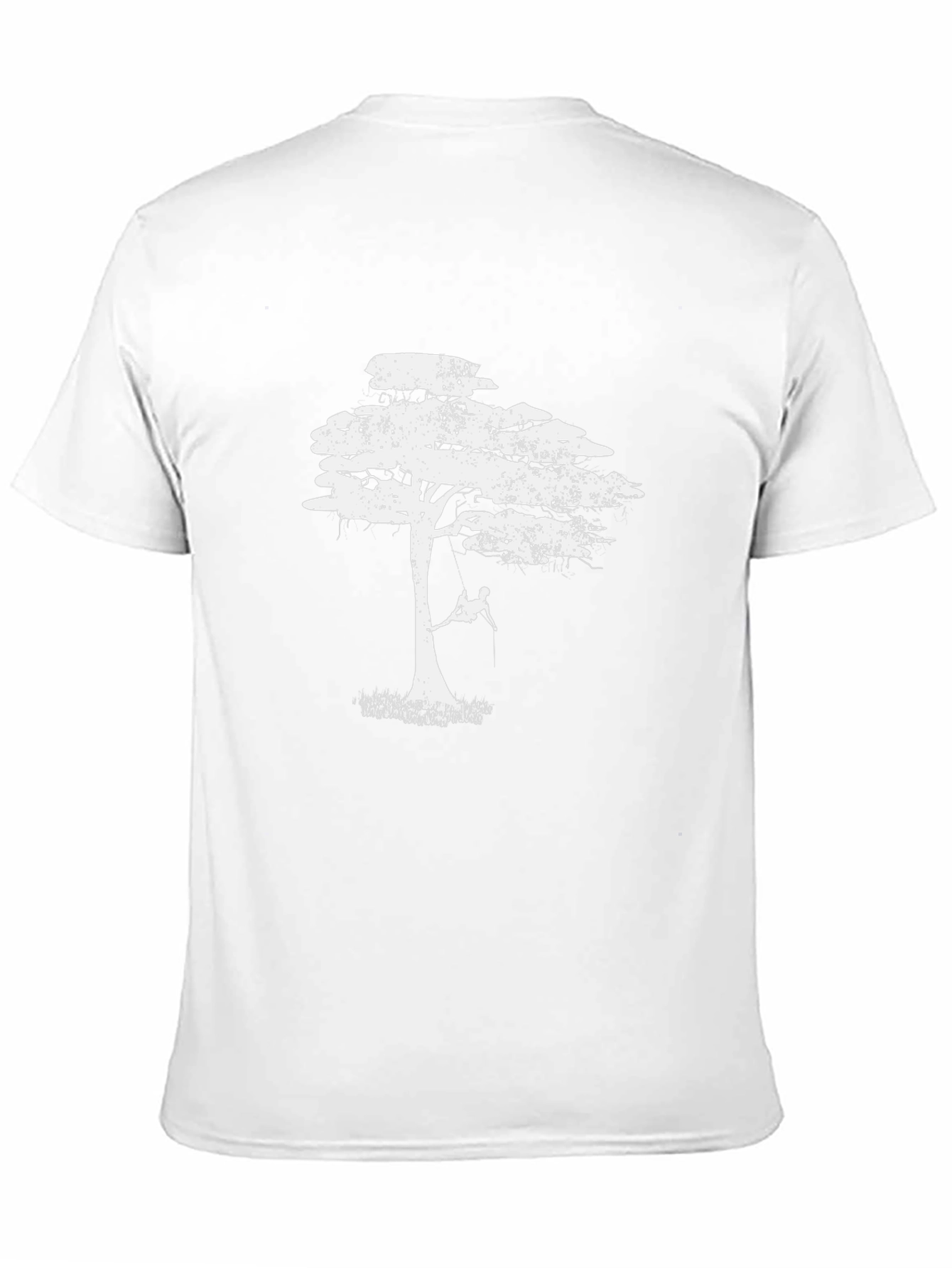 Tree Swing Graphic Tee - Black Casual Shirt