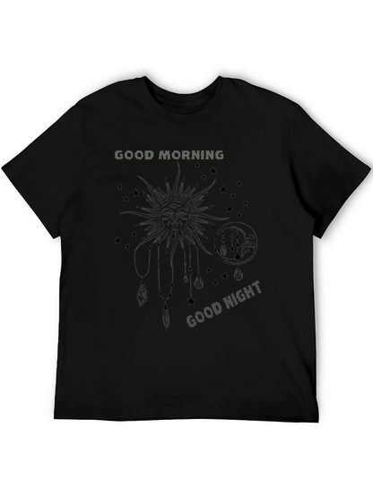Celestial Good Morning/Night Graphic Tee