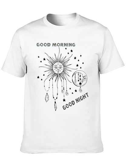 Celestial Good Morning/Night Graphic Tee
