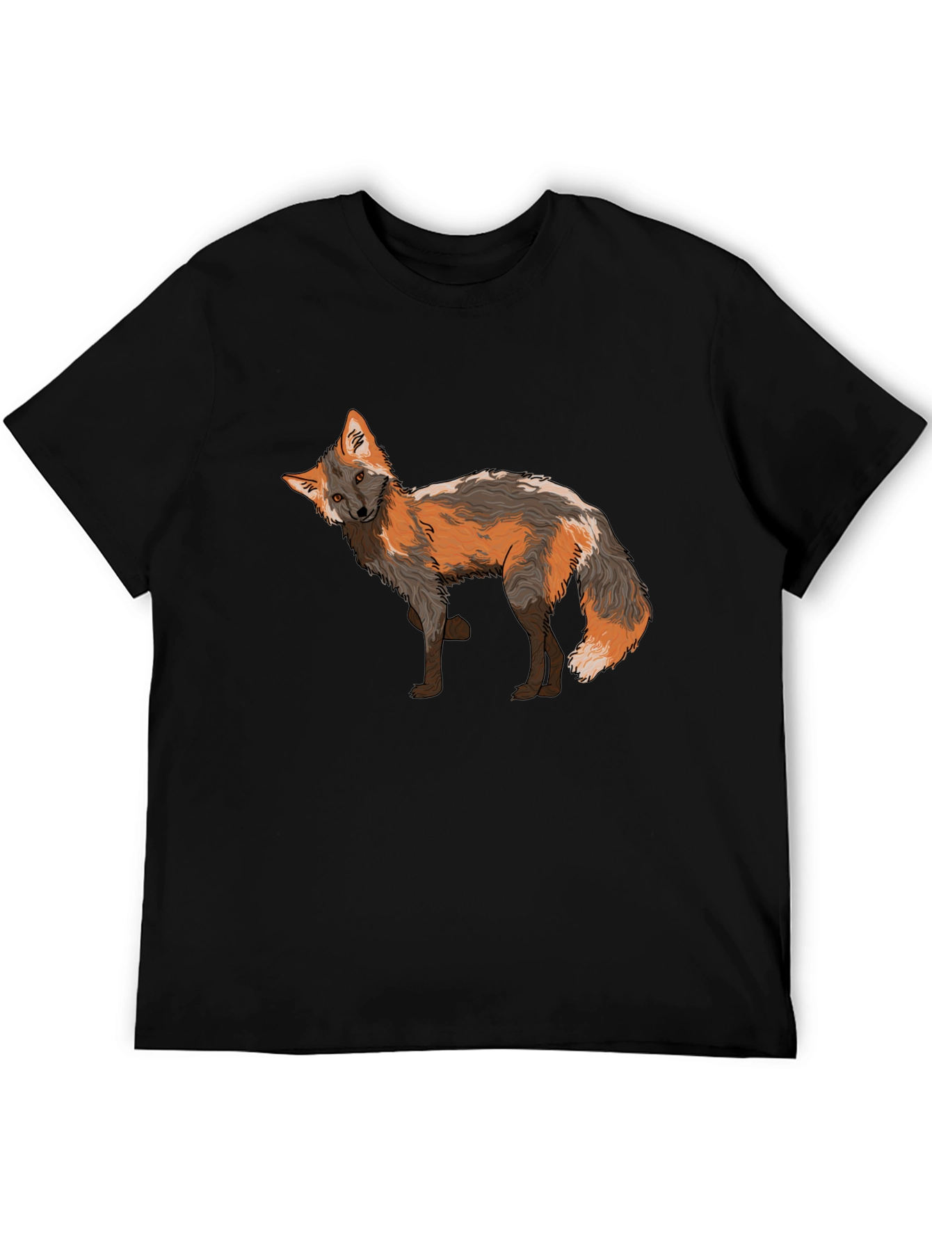 Fox Graphic Tee - Black T-Shirt