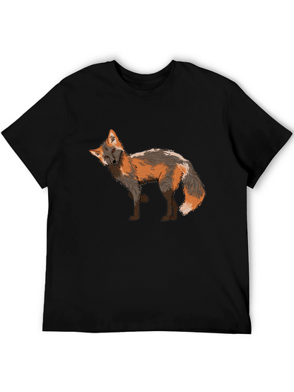 Fox Graphic Tee - Black T-Shirt