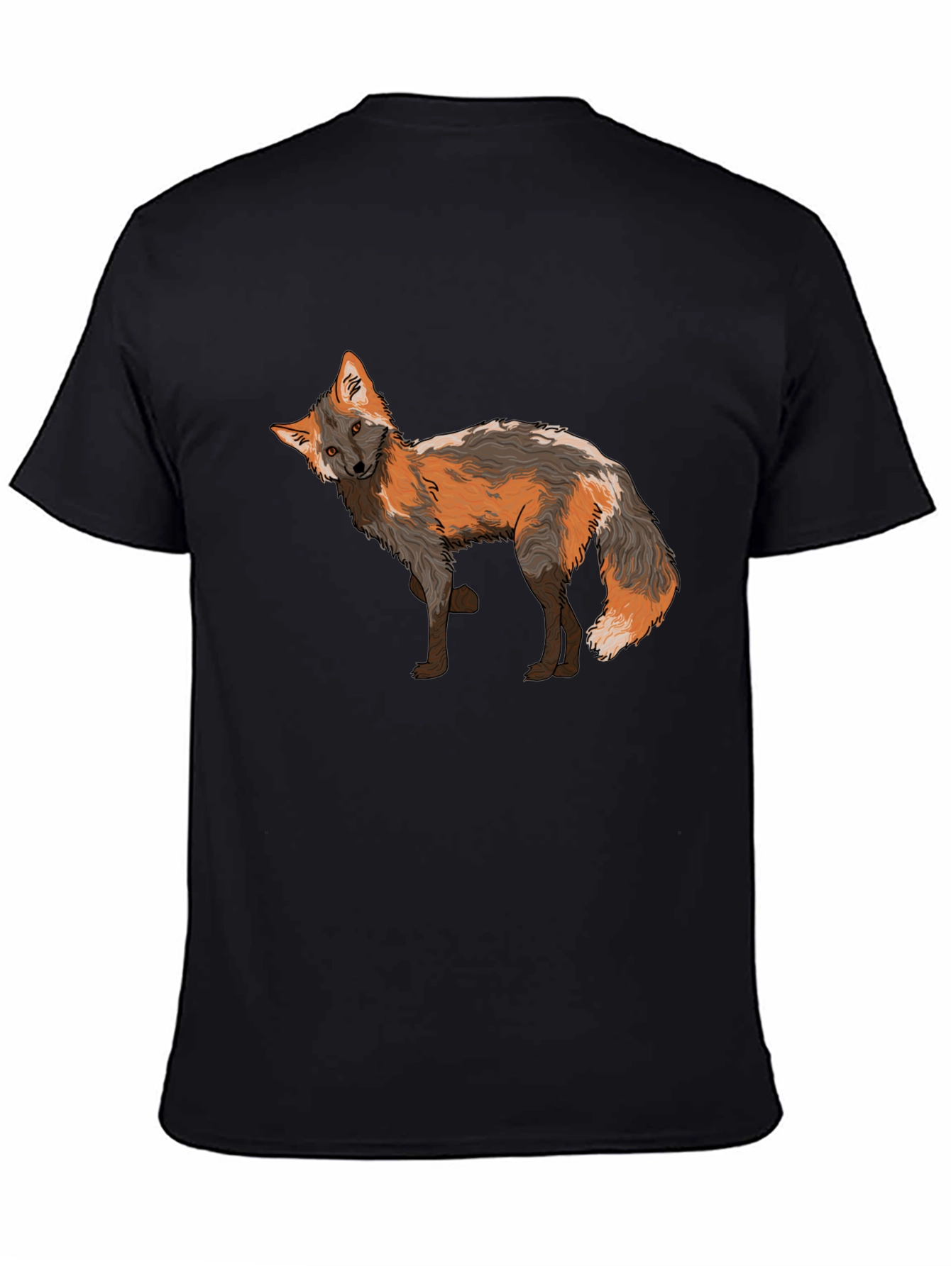 Fox Graphic Tee - Black T-Shirt