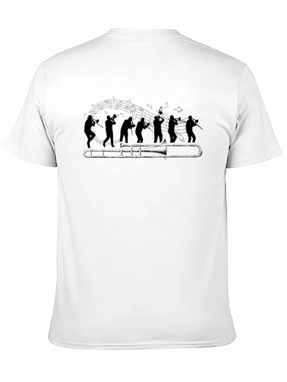Musician Evolution T-Shirt Trombone Player