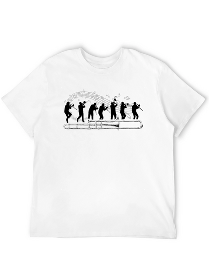 Musician Evolution T-Shirt Trombone Player