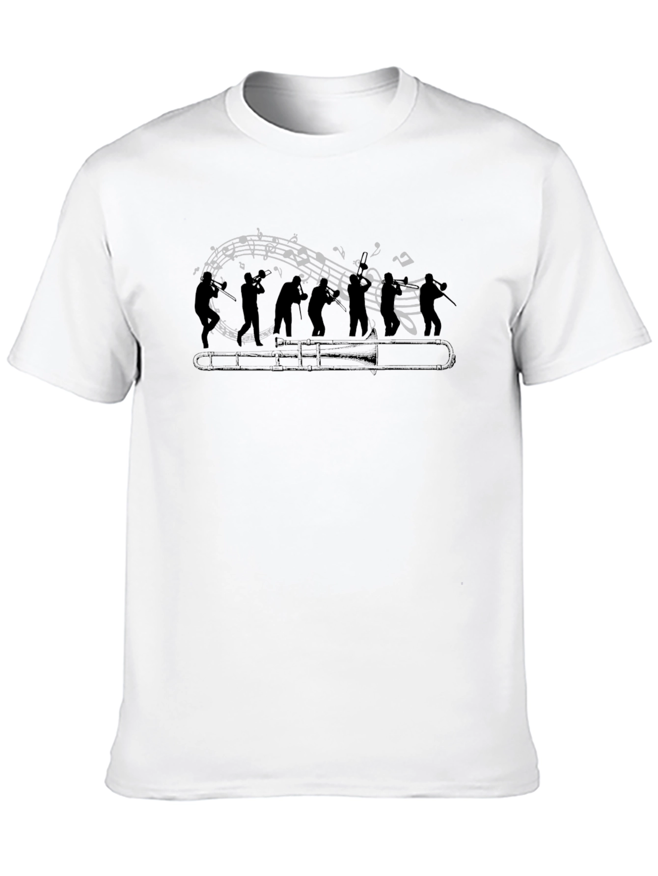 Musician Evolution T-Shirt Trombone Player