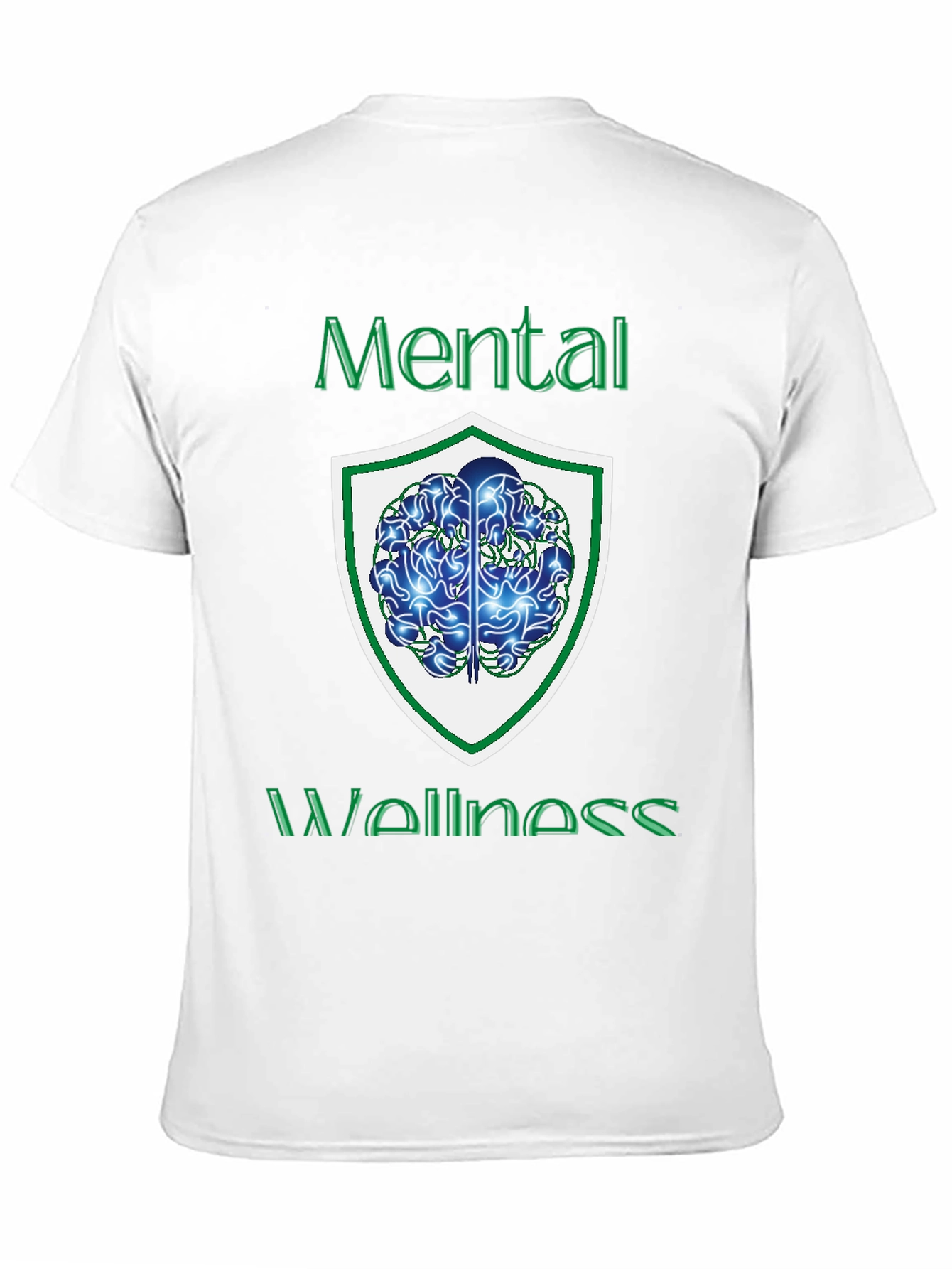 Mental Wellness Graphic Tee - Black