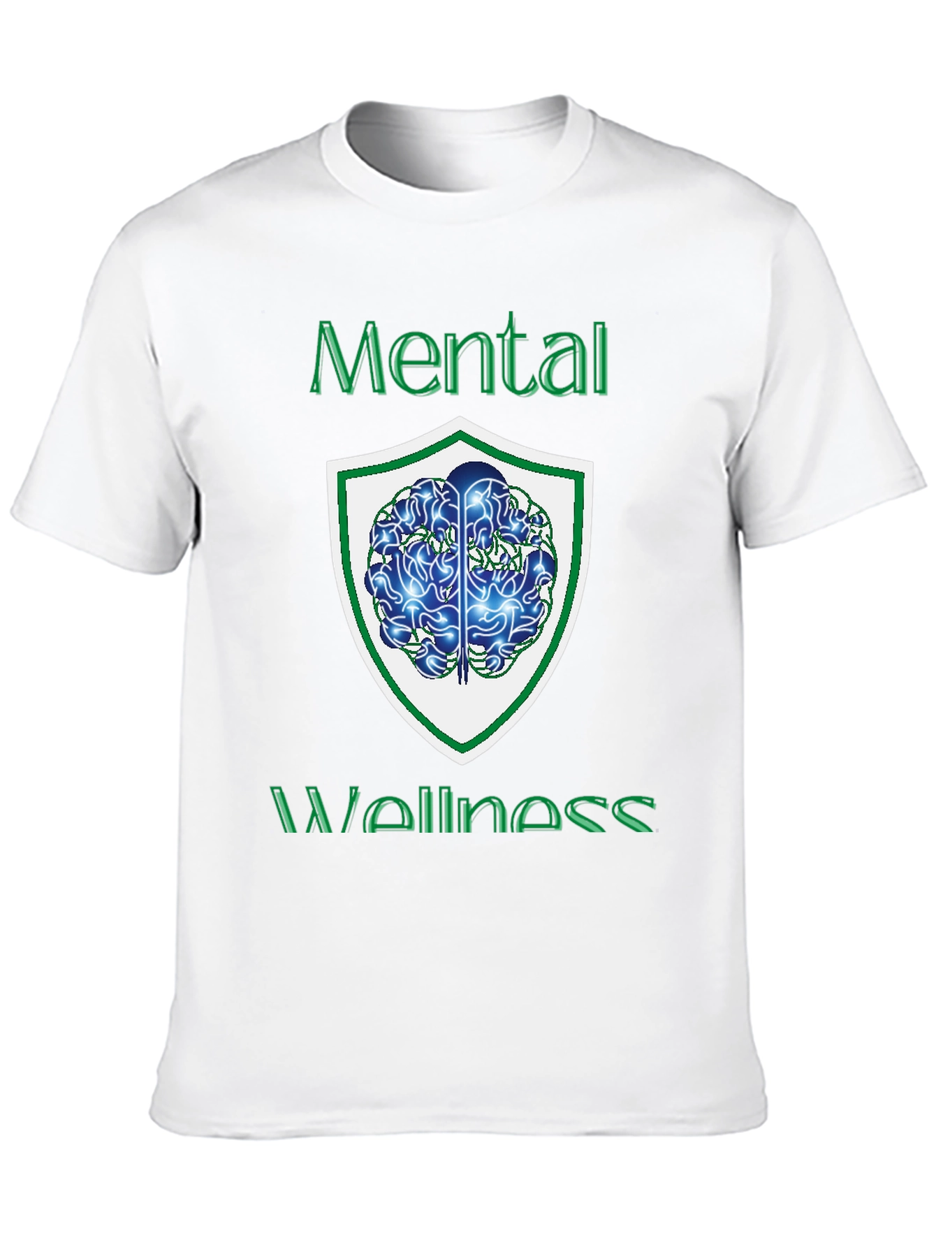 Mental Wellness Graphic Tee - Black