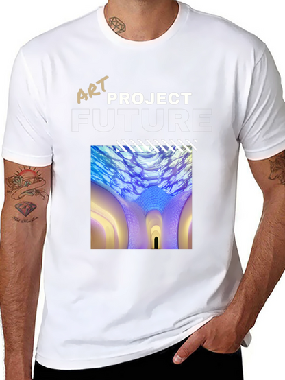Art Project Future Black Graphic Tee