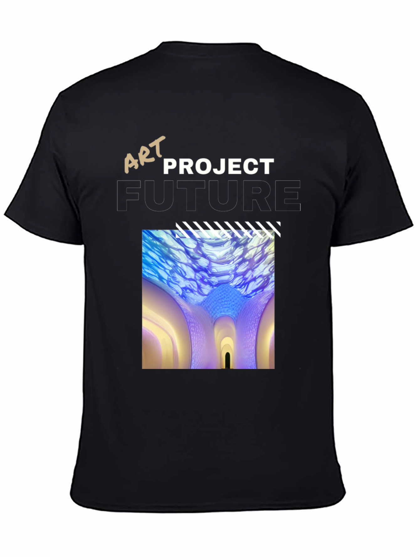 Art Project Future Black Graphic Tee
