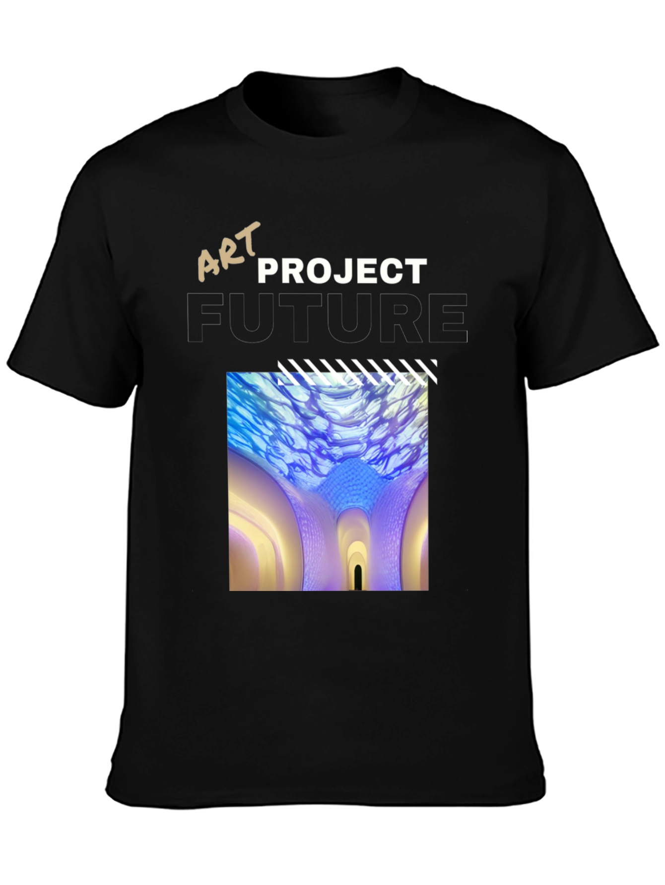 Art Project Future Black Graphic Tee