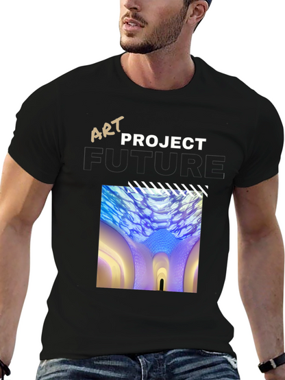 Art Project Future Black Graphic Tee