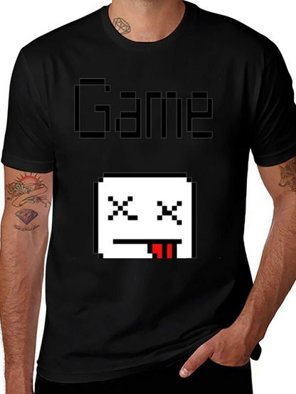 Game Over Pixel Art Graphic T-Shirt