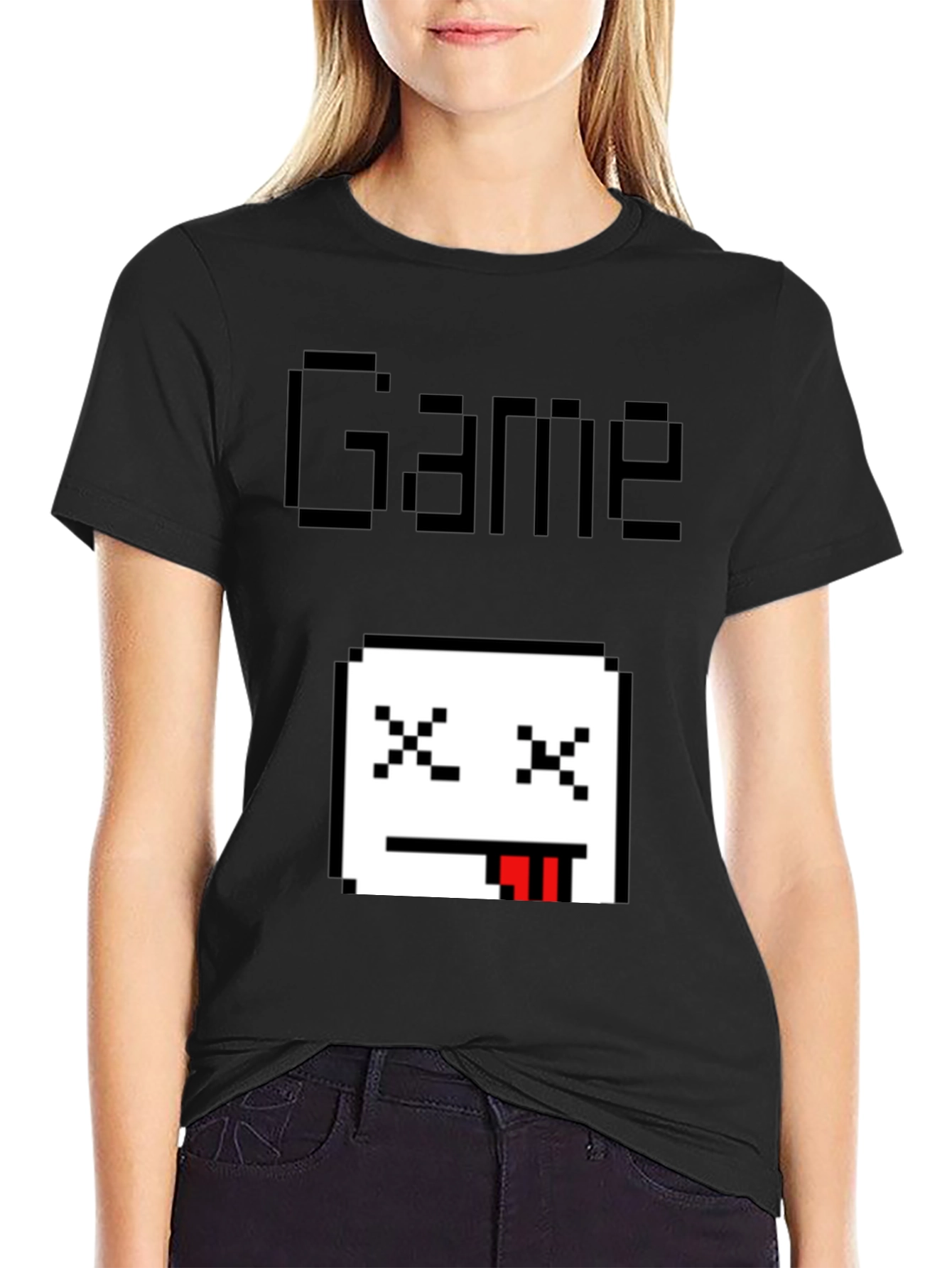 Game Over Pixel Art Graphic T-Shirt