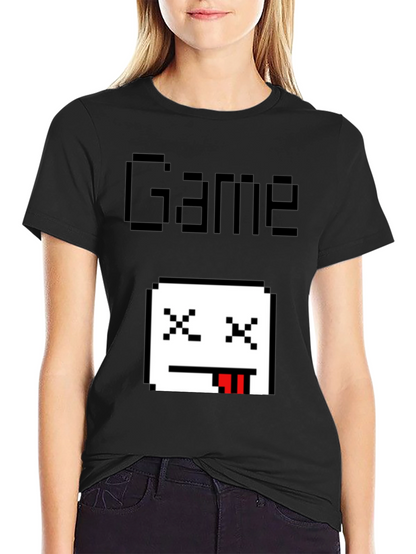 Game Over Pixel Art Graphic T-Shirt