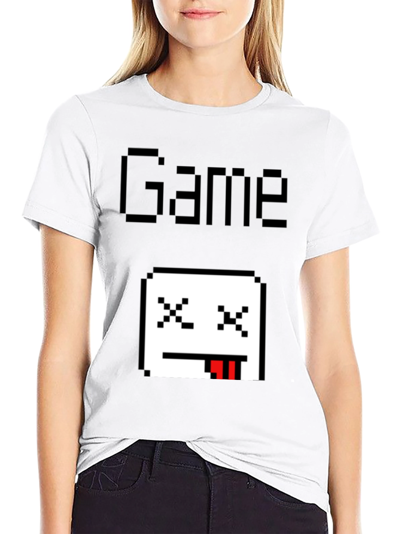 Game Over Pixel Art Graphic T-Shirt