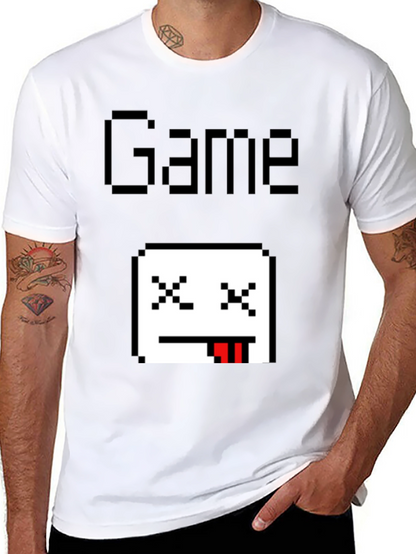 Game Over Pixel Art Graphic T-Shirt