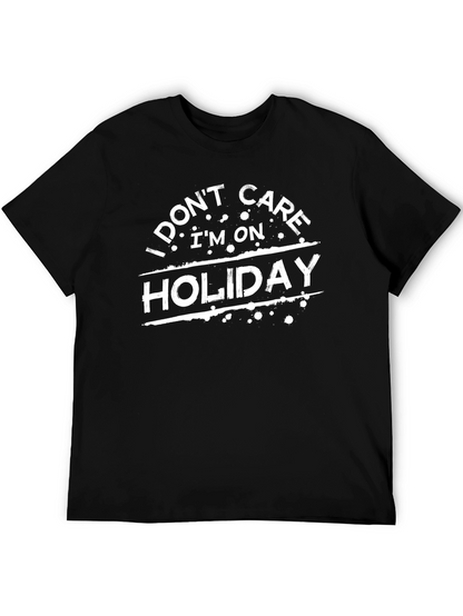Holiday Mode: I Dont Care T-Shirt