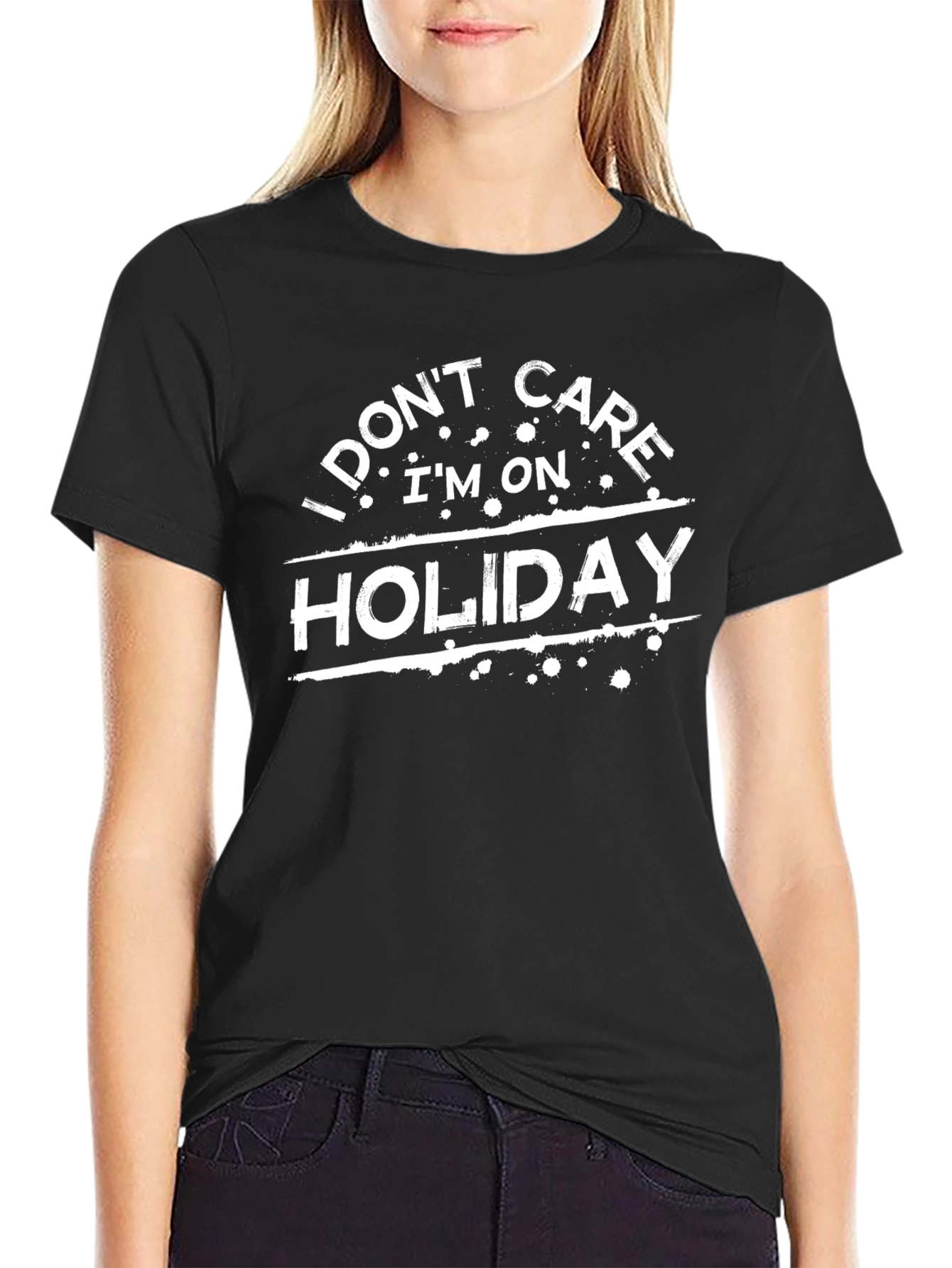 Holiday Mode: I Dont Care T-Shirt