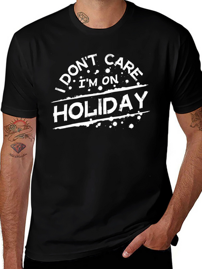 Holiday Mode: I Dont Care T-Shirt