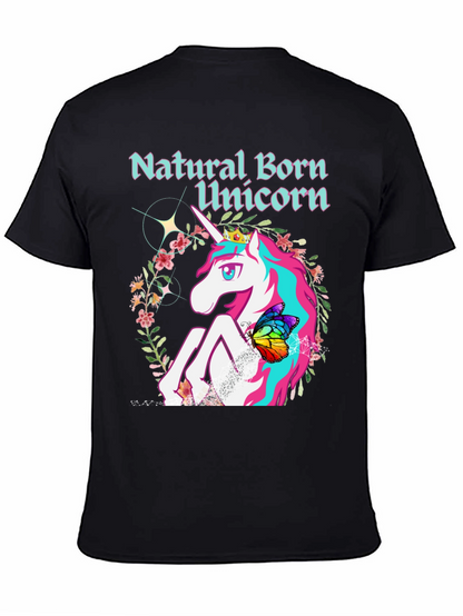 Natural Born Unicorn Graphic T-Shirt