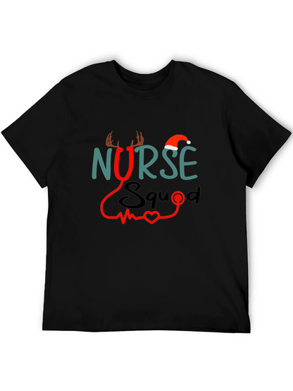 Nurse Squad Christmas Graphic Tee