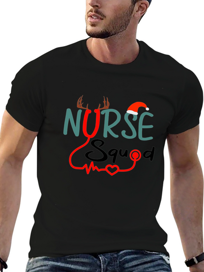 Nurse Squad Christmas Graphic Tee