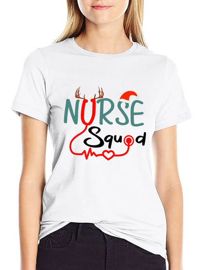 Nurse Squad Christmas Graphic Tee