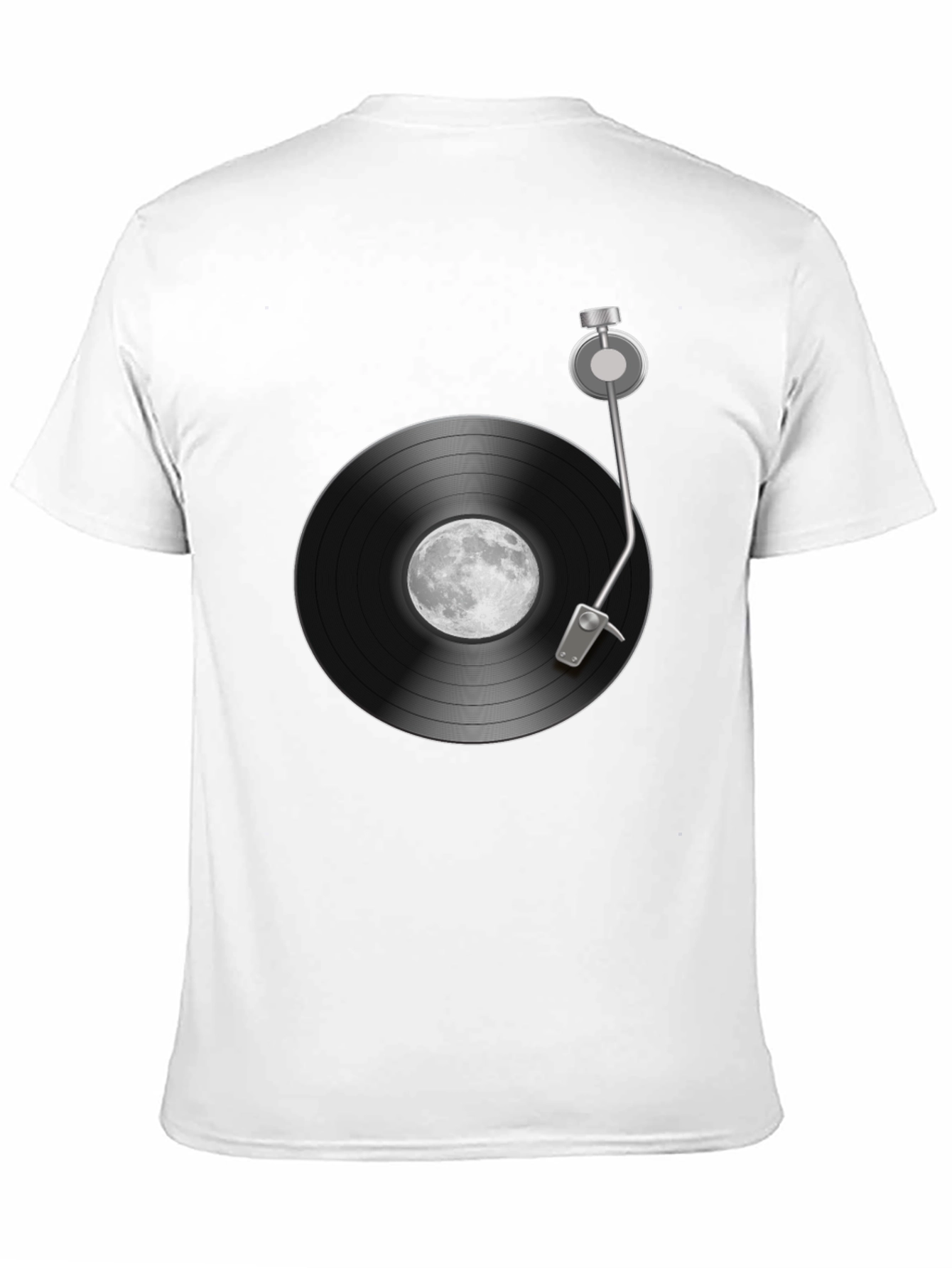 Moon Record Player Graphic Tee