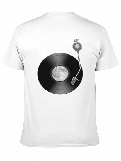 Moon Record Player Graphic Tee