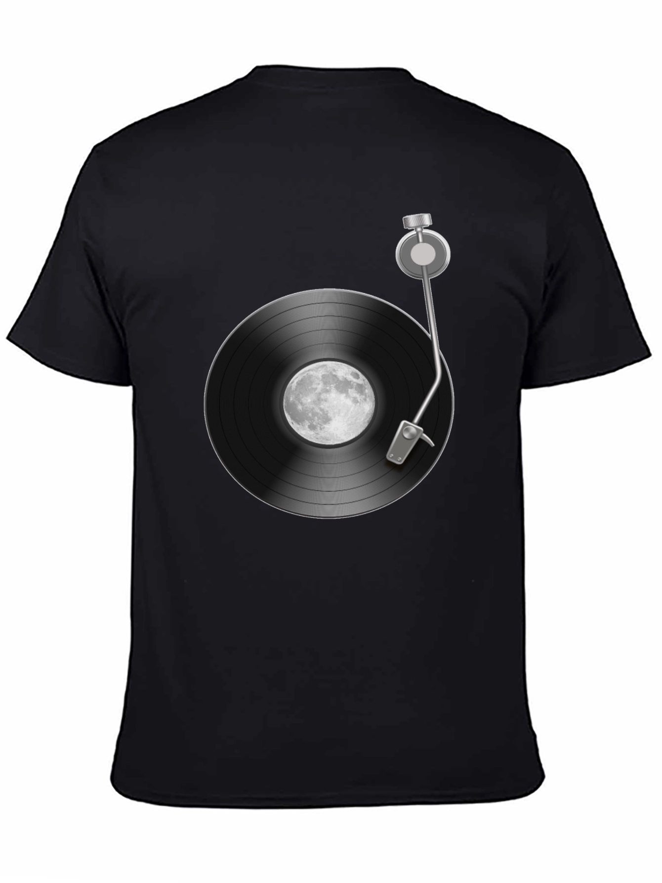 Moon Record Player Graphic Tee