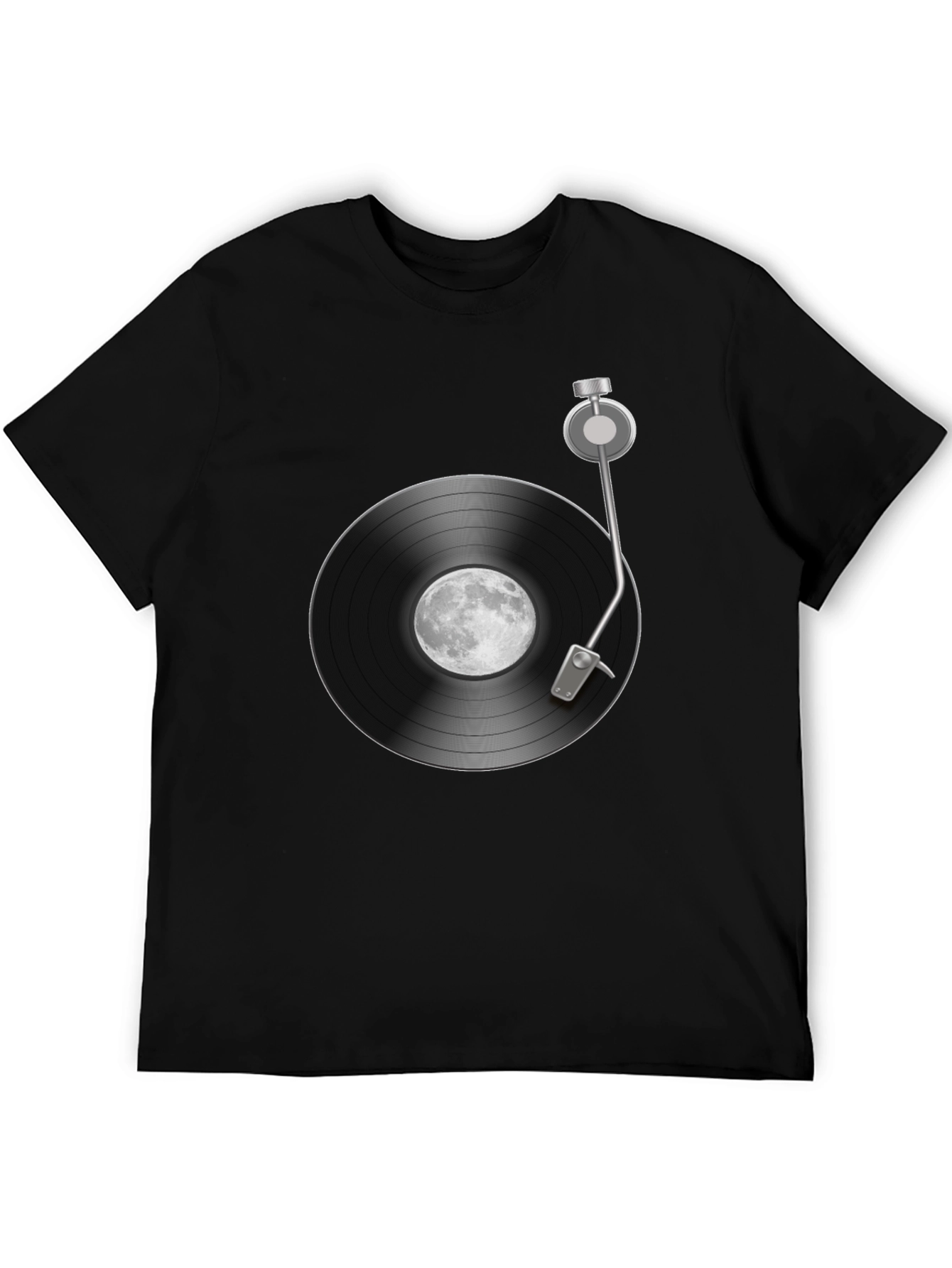 Moon Record Player Graphic Tee