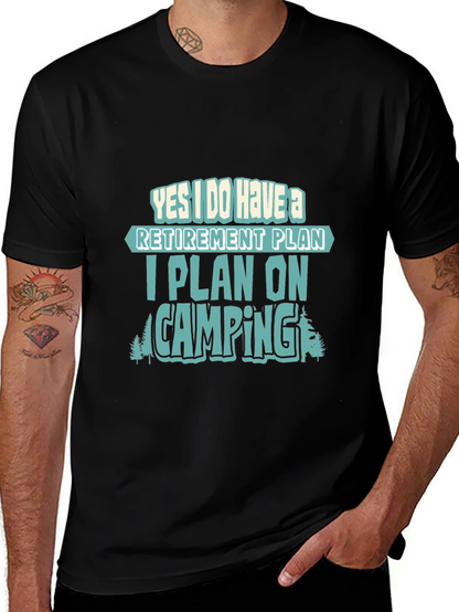 Retirement Plan Camping T-Shirt