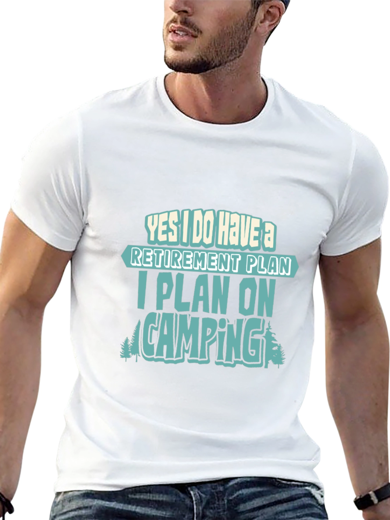 Retirement Plan Camping T-Shirt