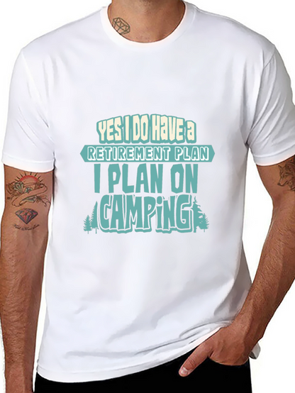 Retirement Plan Camping T-Shirt