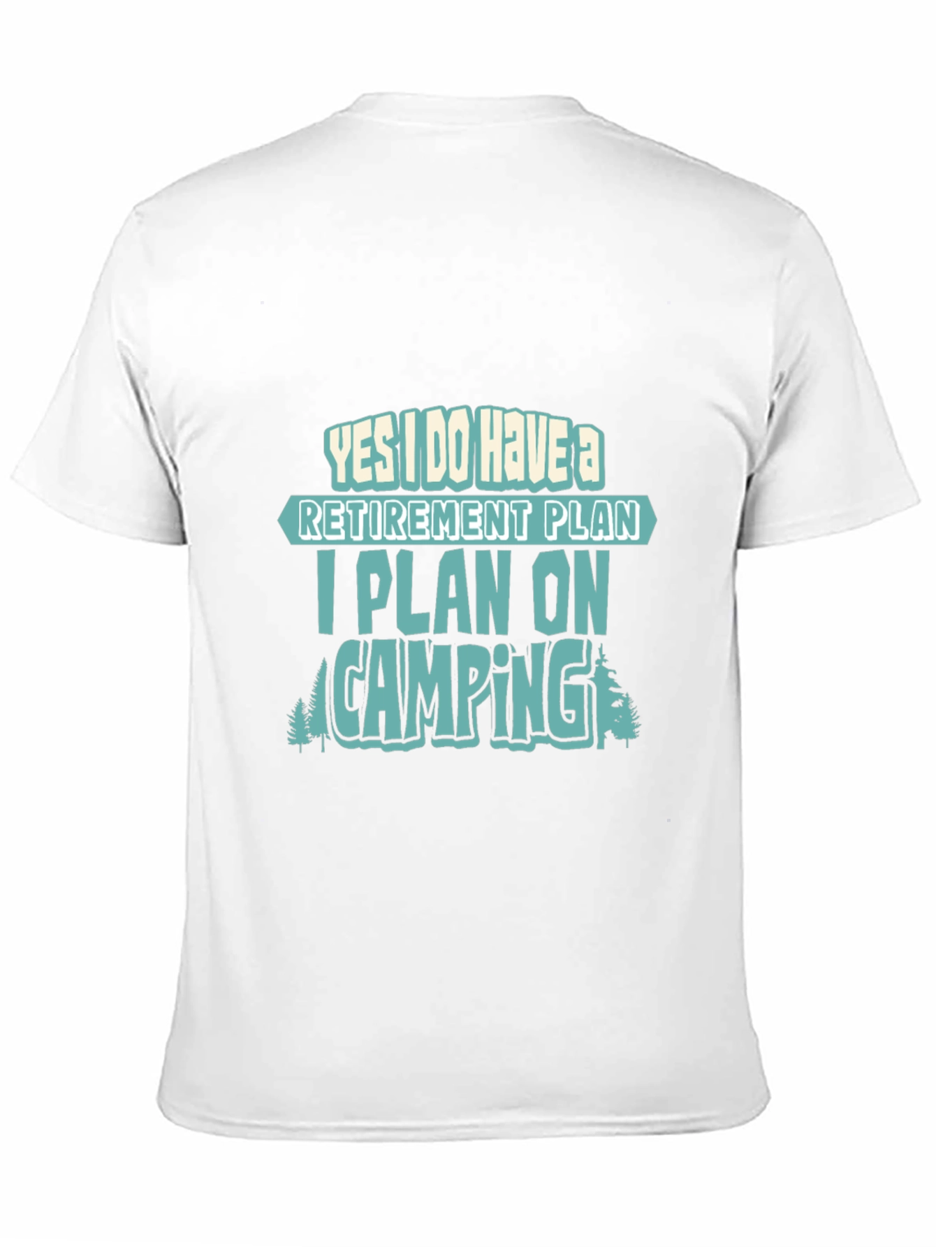Retirement Plan Camping T-Shirt